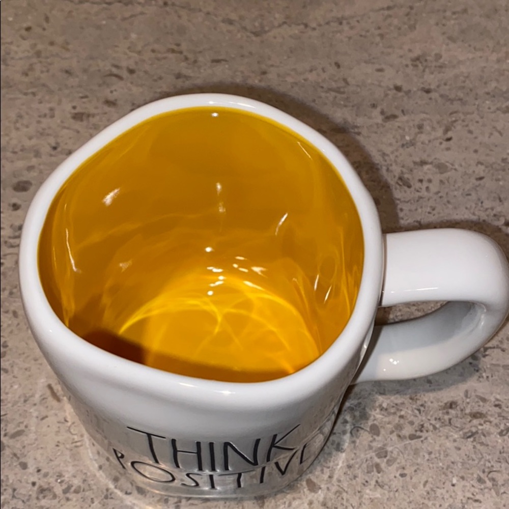Rae Dunn “Think Positive” Ceramic Mug. - Picture 3 of 6